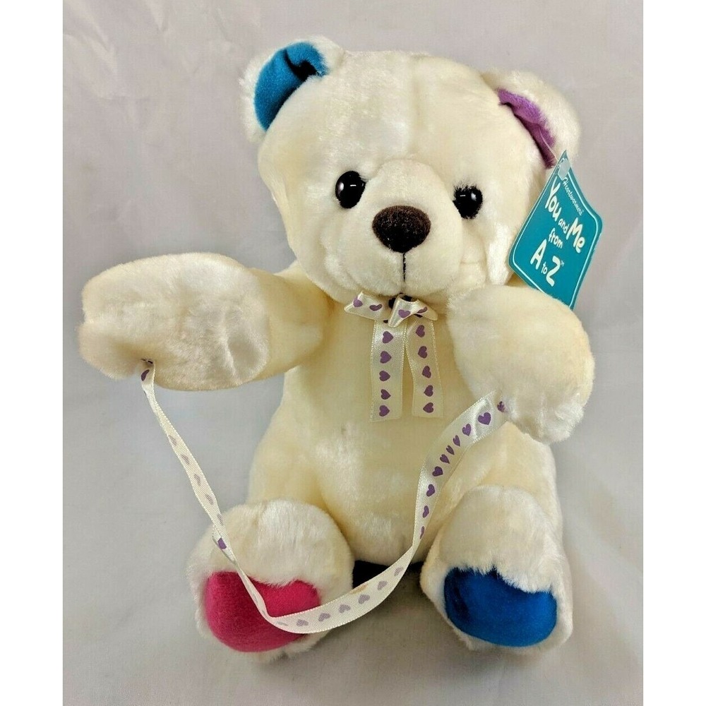 Carlton‎ Cards Heartwarmers White Bear Plush 9 Inch Stuffed Animal toy